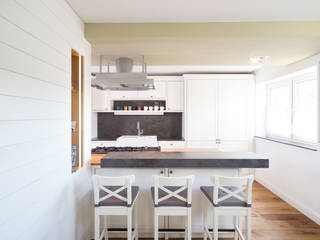 Landhausküche, Hildinger und Koch Hildinger und Koch Country style kitchen Wood Wood effect