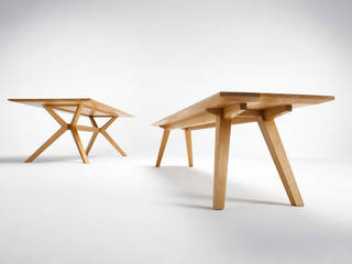 cibusX Tisch - Bank Kombination, Hildinger und Koch Hildinger und Koch Minimalist dining room Wood Wood effect