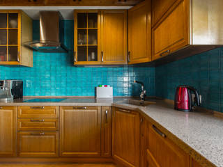 На солнечной стороне, Дизайн-студия "Вердиз" Дизайн-студия 'Вердиз' Eclectic style kitchen