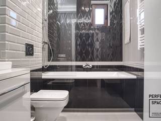 Dom jednorodzinny: spójny i unikalny, Perfect Space Perfect Space Casas de banho modernas