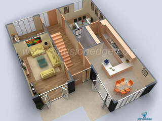 3d Floor Plan Rendering, 3DFUSIONEDGE 3DFUSIONEDGE