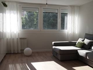 Reforma integral de piso en Aluche (2), Reformmia Reformmia Modern living room
