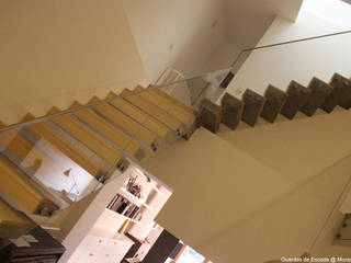Moradia , Sovinorte Sovinorte Modern Corridor, Hallway and Staircase Glass