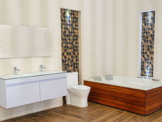 Levels Branco, Listo Mundo Cerámico Listo Mundo Cerámico Phòng tắm phong cách hiện đại