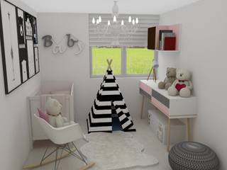 Habitación Baby , Naromi Design Naromi Design Baby room Wood White