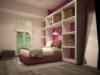 Diseño de interiores, Zono Interieur Zono Interieur Modern style bedroom