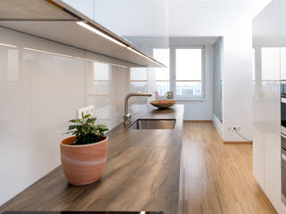 Projekt - Intuo Küche E-05 AH, Küchen Design Keglevits Küchen Design Keglevits Modern style kitchen