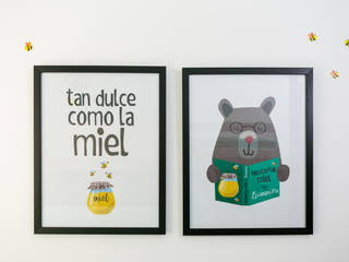 Cuarto de Martin Moreno, Little One Little One 北欧デザインの 子供部屋