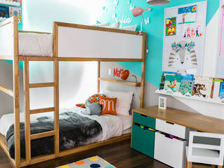 Cuarto de Sofia y Matias, Little One Little One Dormitorios infantiles modernos:
