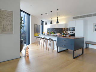 Neo Bankside Apartments, Graham D Holland Graham D Holland Dapur Minimalis