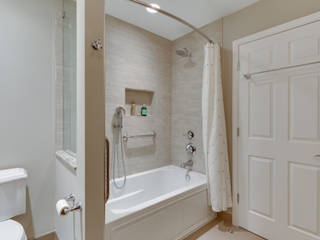 Universal Design Master Suite Renovation in McLean, VA BOWA - Design Build Experts Bathroom