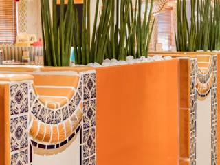 Mexican Flare, Kellie Burke Interiors Kellie Burke Interiors พื้นที่เชิงพาณิชย์