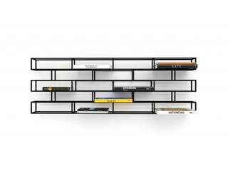 BRICKS, Studio Gerard de Hoop Studio Gerard de Hoop Minimalist living room Metal