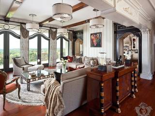 Old World Charm, Kellie Burke Interiors Kellie Burke Interiors Вітальня