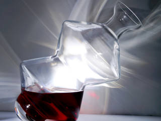 Carafe JANINA, POUJARDIEU DESIGN POUJARDIEU DESIGN Wine cellar Glass