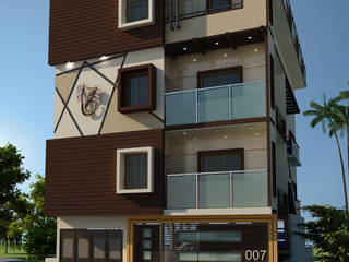 Residence OF Mr.Raghav, A-Z Architects & Vaastu A-Z Architects & Vaastu Asian style houses