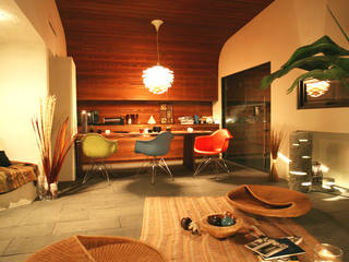 esprit de franc, コト コト Living roomStools & chairs Rattan/Wicker Orange