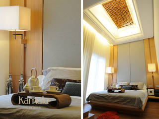 Private Residence @ Gading Serpong, Kamala Interior Kamala Interior Dormitorios de estilo tropical