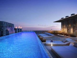 Hotéis modernos por IURO Moderno