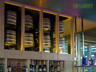 Ideas originales y prácticas para decorar un bar / restaurante, AIR GARDEN AIR GARDEN Ruang Komersial