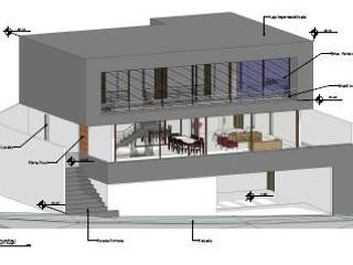 Casa THMI, adnssouza arquitetura e interiores adnssouza arquitetura e interiores Casas modernas: Ideas, diseños y decoración