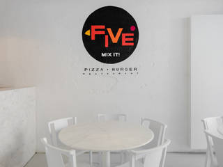 FIVE Restaurant — Lisboa, FMO ARCHITECTURE FMO ARCHITECTURE Комерційні приміщення