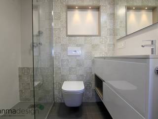 Apartamento Nórdico, Danma Design Danma Design Scandinavian style bathroom Ceramic