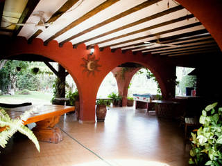 CASA CAMPESTRE-RL, RIVERA ARQUITECTOS RIVERA ARQUITECTOS 餐廳