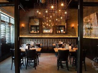 Rustic Italian Restaurant, Kellie Burke Interiors Kellie Burke Interiors พื้นที่เชิงพาณิชย์