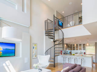 Loft in Arlington , FORMA Design Inc. FORMA Design Inc. Living room