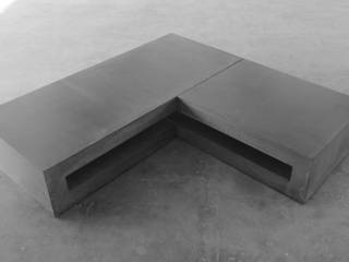 T6+T9 concretables, planCbetoninterior planCbetoninterior Salas de estilo minimalista Concreto