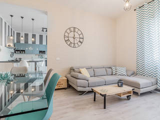 Ristrutturazione appartamento Roma, Tor Sapienza, Facile Ristrutturare Facile Ristrutturare Modern living room