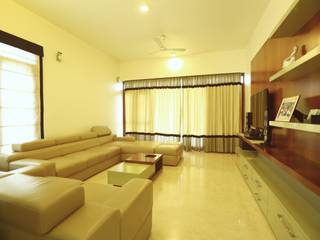 Residence at Sarjapur Road, Space Trend Space Trend Salle multimédia moderne