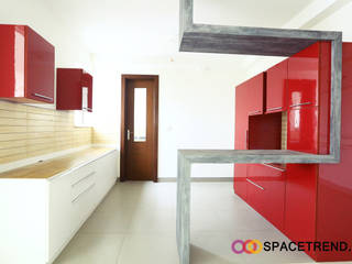 Flat at Horamavu Main Road, Space Trend Space Trend Cocinas de estilo minimalista