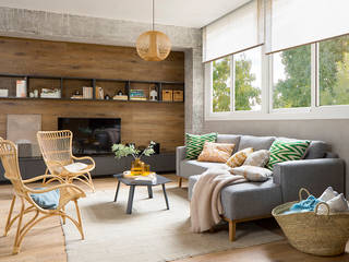 Poblenou in 3 acts, Egue y Seta Egue y Seta Industrial style living room