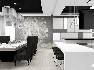 WITH FLYING COLOURS | I | Wnętrza domu, ARTDESIGN architektura wnętrz ARTDESIGN architektura wnętrz Eclectic style dining room