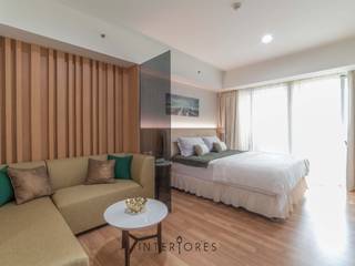 homify Chambre minimaliste Contreplaqué Effet bois