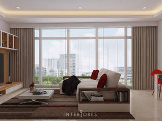 The Windsor, INTERIORES - Interior Consultant & Build INTERIORES - Interior Consultant & Build Phòng khách phong cách Bắc Âu