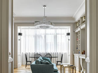 Французская квартира, Бюро 19.23 Бюро 19.23 Classic style living room