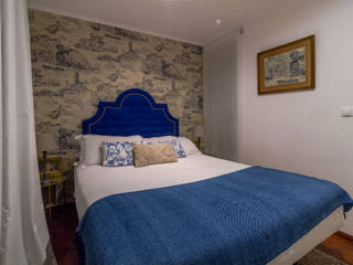 Quarto para turistas no Bairro Alto, Sizz Design Sizz Design Landelijke slaapkamers