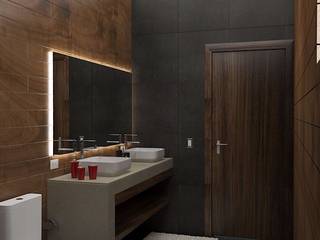 Villa Rica, Crearqtiva Crearqtiva Minimalist style bathroom