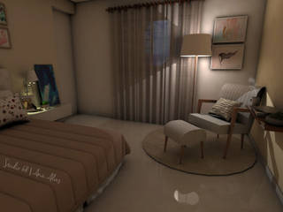 Quarto de casal, Ana Florêncio Ana Florêncio Modern style bedroom