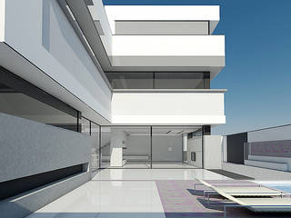 Vivienda T, Pablo Olmedo Arquitecto Pablo Olmedo Arquitecto Moderne Häuser