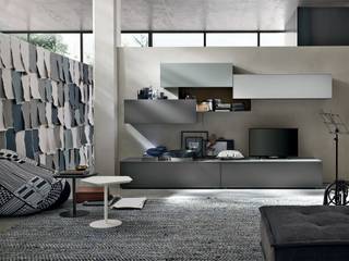 La zona giorno, Abita design srl / Paolo Vindigni Abita design srl / Paolo Vindigni Modern living room