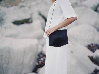 Mini Fold leather shoulderbag, Zand-erover Zand-erover その他のスペース