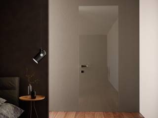 Interior doors, tre.digital srl tre.digital srl Camera da letto moderna