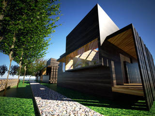 Centro de eventos, Codigua, Melipilla., Toledo estudio Arquitectos Toledo estudio Arquitectos Single family home