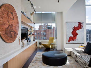 Penthouse at The Metropole, FORMA Design Inc. FORMA Design Inc. Modern living room