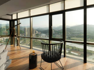 思路 延伸 Sense of Meditation, 禾築國際設計Herzu Interior Design 禾築國際設計Herzu Interior Design Modern Living Room