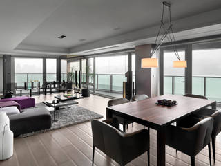 JJ HOUSE, 禾築國際設計Herzu Interior Design 禾築國際設計Herzu Interior Design Modern dining room